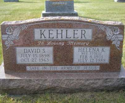 David S Kehler - Memorial Cemetery, Steinbach
