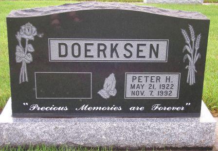 Peter H Doerksen - Steinbach Heritage Cemetery