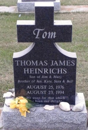 Thomas Heinrichs, Rosenort EMC Cemetery