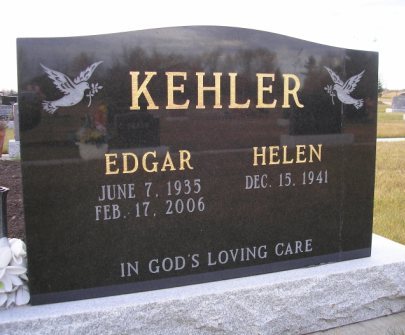Edgar Kehler - Steinbach Heritage Cemetery