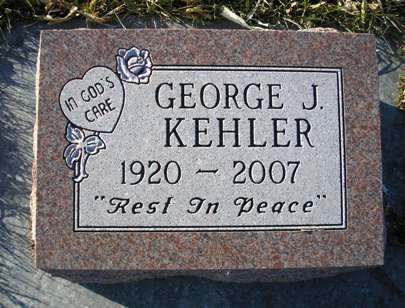 George J Kehler - Silberfeld CMC Cemetery