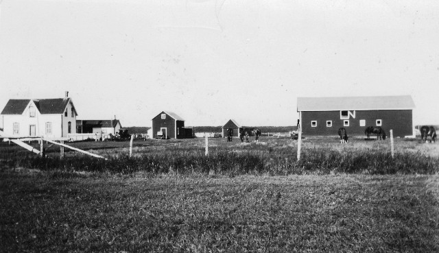 The Jacob (Berliner) K. Kehler's Farm in Ebenfeld (Mitchell), Manitoba