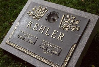 John J & Henritte (Hetty) Kehler, Valley View Funeral Home, Surrey BC