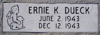 Ernie K Dueck, Randolph CMC Cemetery