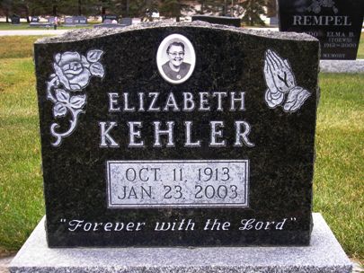 Elizabeth Kehler Steinbach Memorial Cemetery