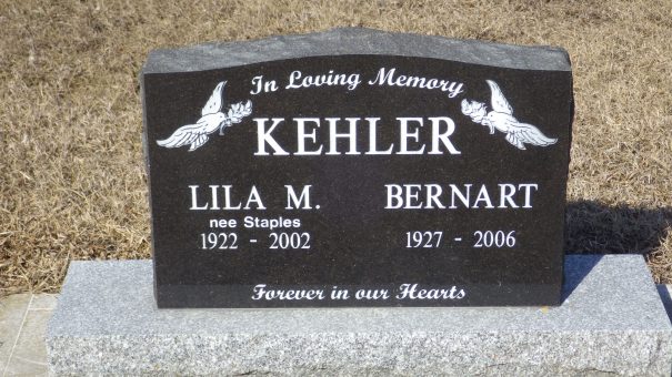 Bernart Hiebert Kehler, Hodgson Cemetery, MB