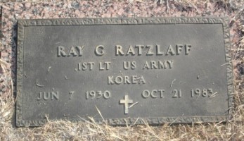 Ray G Ratzlaff, Old Hall Cemetery in Lewisville (Denton County) in Texas USA