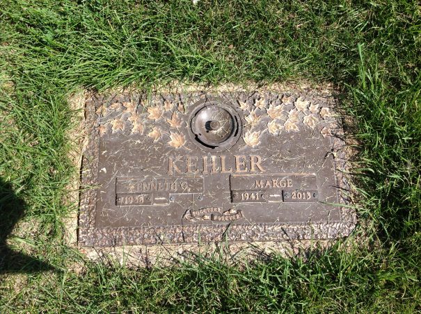 Marge Kehler - Glen Eden Memorial Gardens - Riverside Cemetery