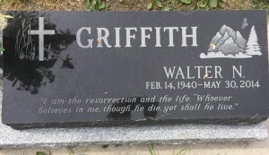 Walter N Griffith - Randolph CMC Cemetery