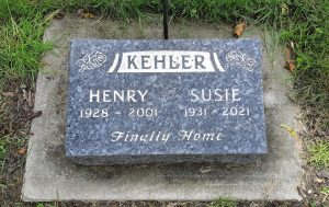 Susie Giesbrecht Kehler Reimer, Pleasant Valley Cemetery, Vernon, BC